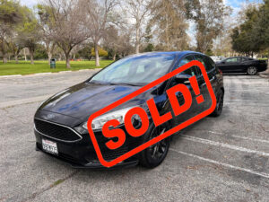 Ford Focus Black (SOLD)