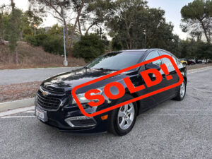 2015 Chevrolet Cruze LT (SOLD)