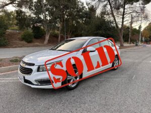 2015 Chevrolet Cruze (SOLD)